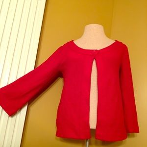 CROFT & BARROW BUTTONED TOPPER